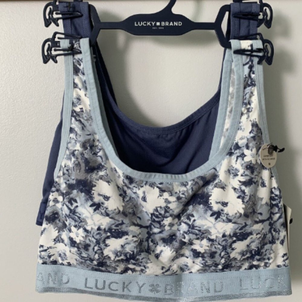 NWT - LUCKY BRAND 2 Super Soft Bra - SZ L